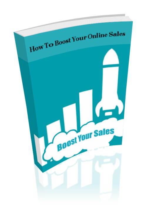 Product picture How To Boost Your Online Sales